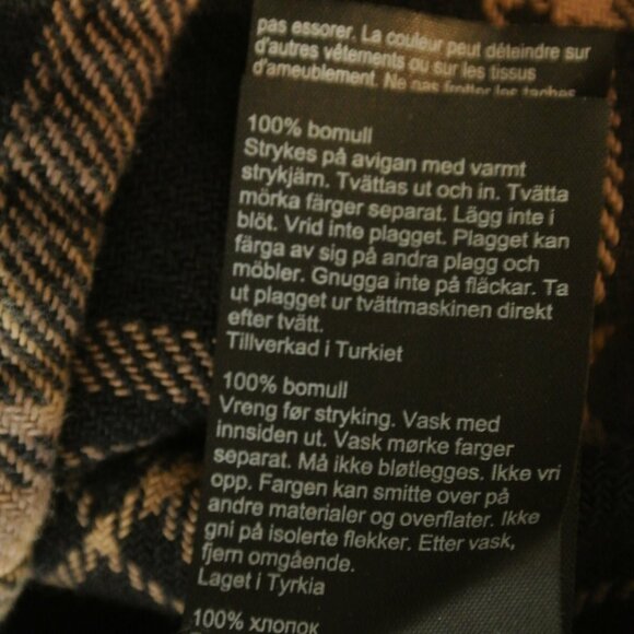 NEW ALLSAINTS Lily Cotton Check Shacket Dress SIZE UK12/US8#2491* - Picture 12 of 12